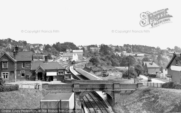 Photo of Heathfield, The Station c.1955