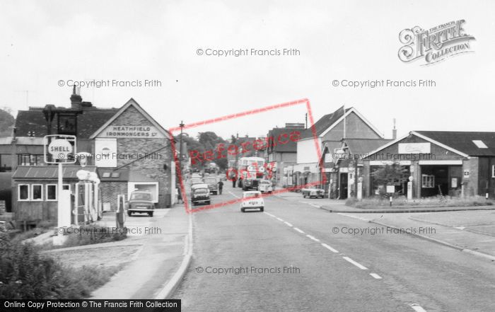 Photo of Heathfield, The Village c.1965