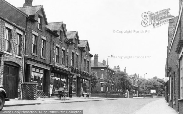 Photo of Heaton Mersey, Didsbury Road c.1955