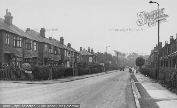 Photo of Heaton Mersey, Didsbury Road c.1955