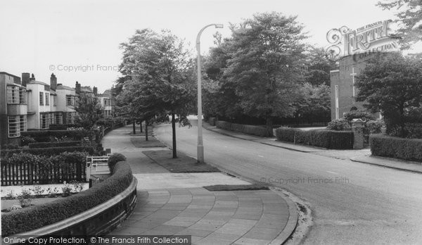 Photo of Heaton Mersey, Mauldeth Road And Catholic Church c.1960