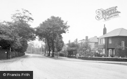 Mauldeth Road c.1955, Heaton Mersey