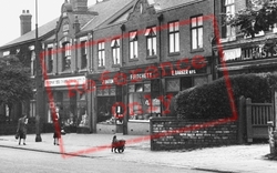 Shops On Didsbury Road 1951, Heaton Mersey