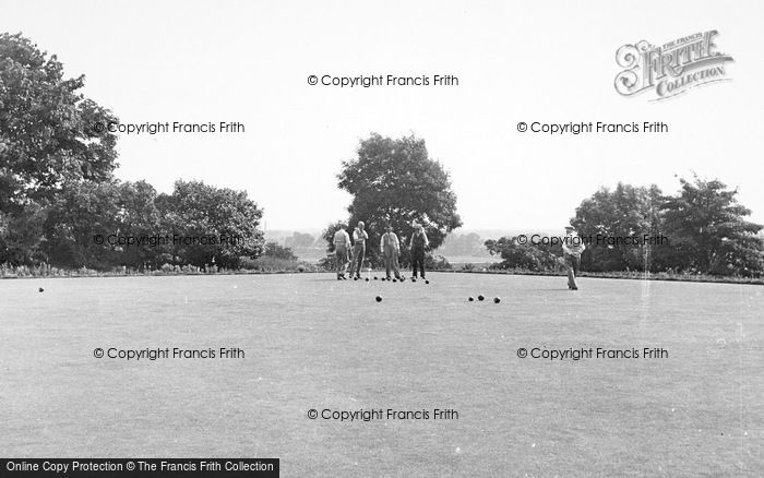 Photo of Heaton Mersey, The Bowling Green c.1955