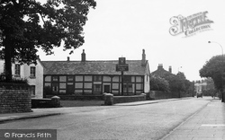 The Crown Inn And Old Cottages c.1955, Heaton Mersey