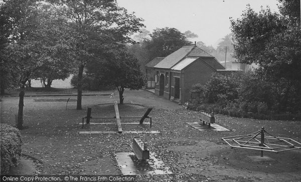 Photo of Heaton Mersey, The Park c.1955