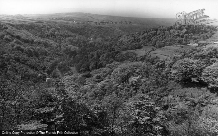 Photo of Hebden Bridge, Hardcastle Crags From Pecket Wood c.1955