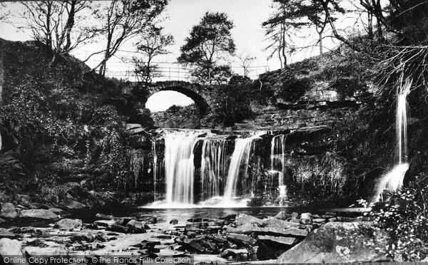 Photo of Hebden Bridge, Lumb Falls, Crimsworth Dene c.1935
