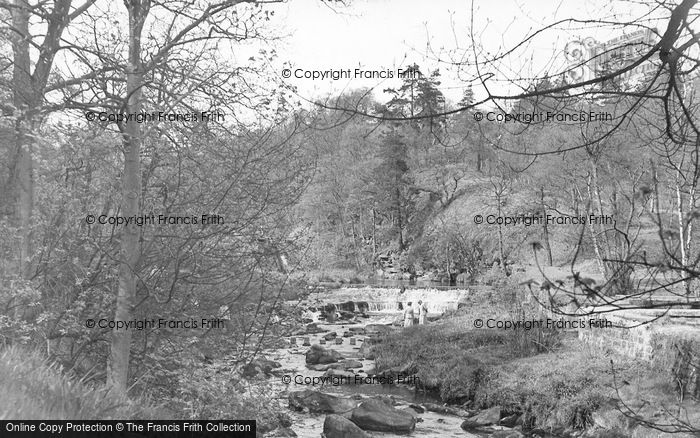 Photo of Hebden Bridge, The Stream, Hardcastle Crags c.1955