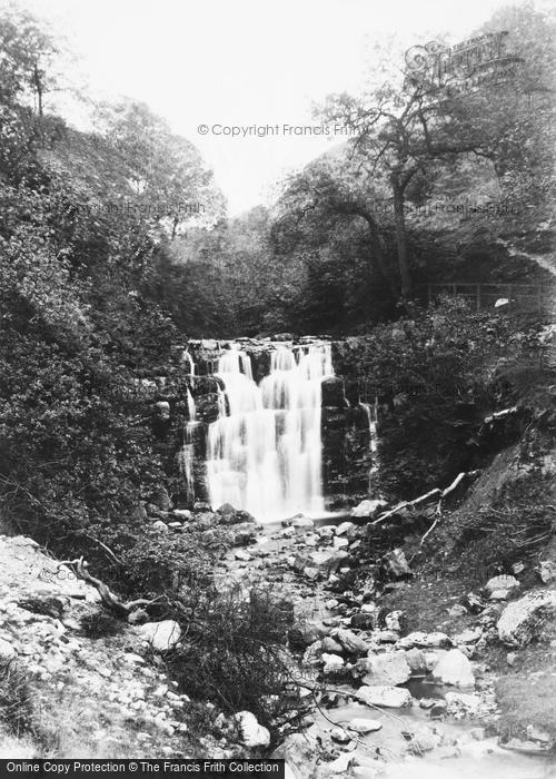 Photo of Hebden, Scala Waterfall c.1950