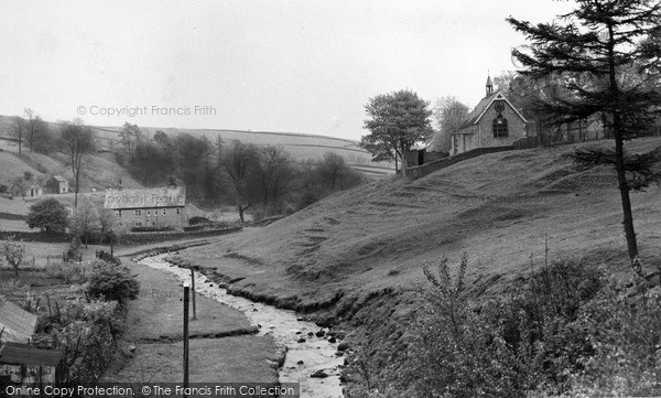 Photo of Hebden, The Valley c.1955