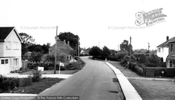 Photo of Heckington, Heckington Road c.1955