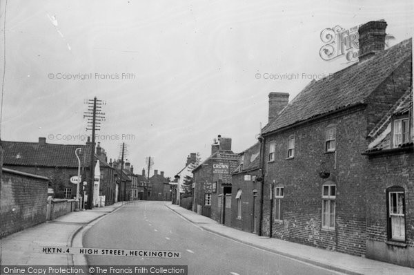 Photo of Heckington, High Street c.1955