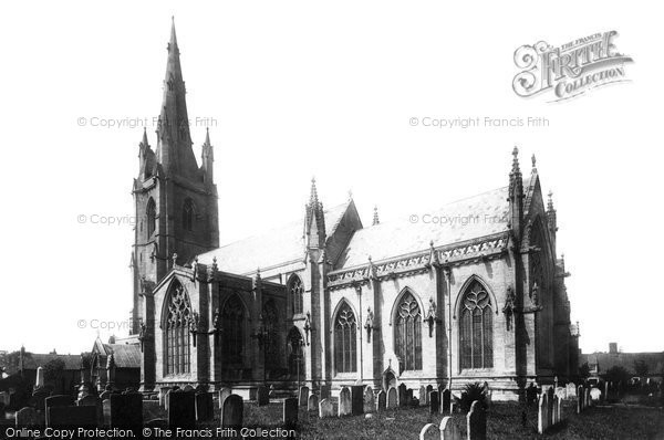 Photo of Heckington, The Church 1893