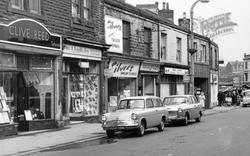 Cars In Market Street c.1965, Heckmondwike