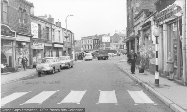 Photo of Heckmondwike, Market Street c.1965