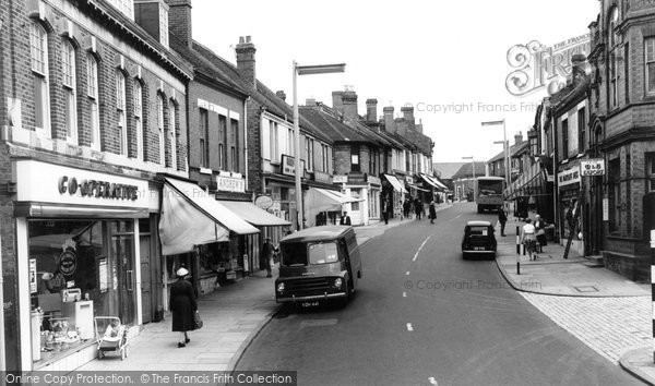 Photo of Hednesford, Market Street 1960