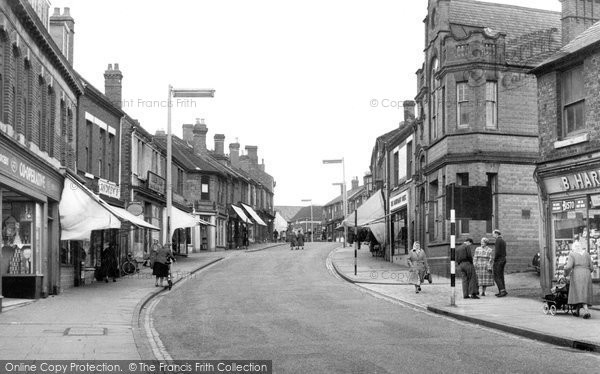Photo of Hednesford, Market Street c.1960