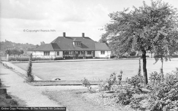 Photo of Hednesford, Park Bowling Green And Pavilion c.1960