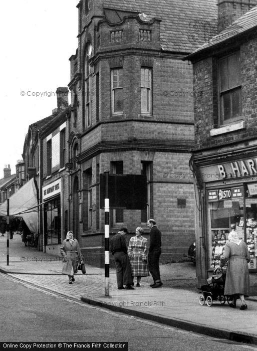 Photo of Hednesford, Shopping On Market Street c.1960