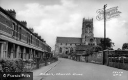 Church Lane c.1955, Hedon