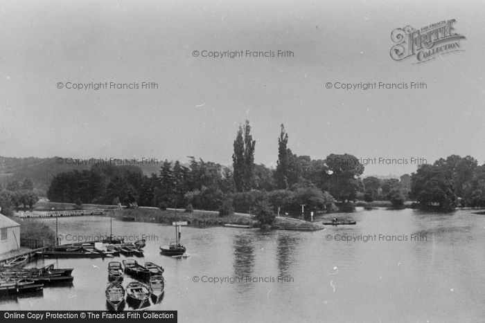 Photo of Hedsor, And Odney From Bridge 1890