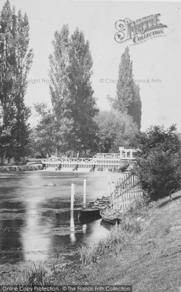 Photo of Hedsor, The Weir 1890
