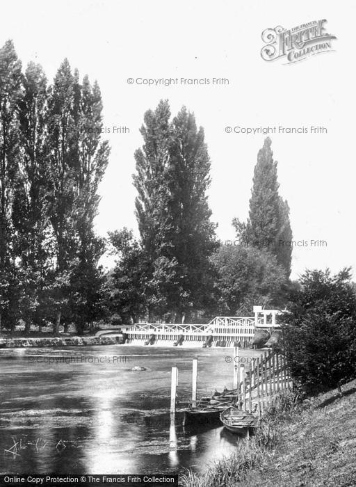 Photo of Hedsor, The Weir 1890