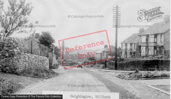 Photo of Heighington, Millbank c.1955