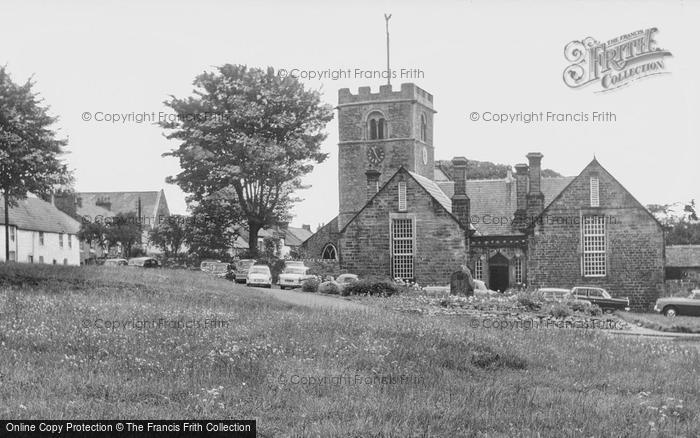 Photo of Heighington, St Michael's Church And School c.1955