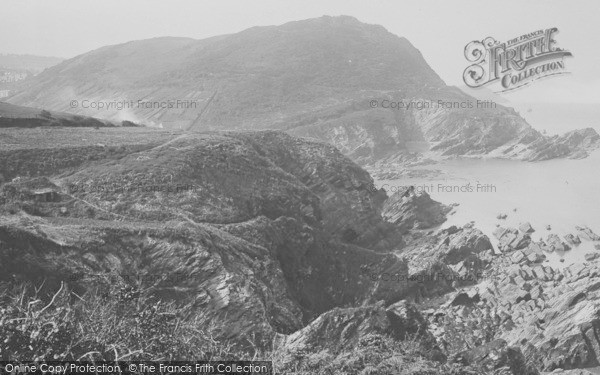 Photo of Hele, Cliff Scene 1923