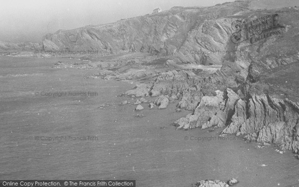 Photo of Hele, Hele Bay And Cliffs c.1955