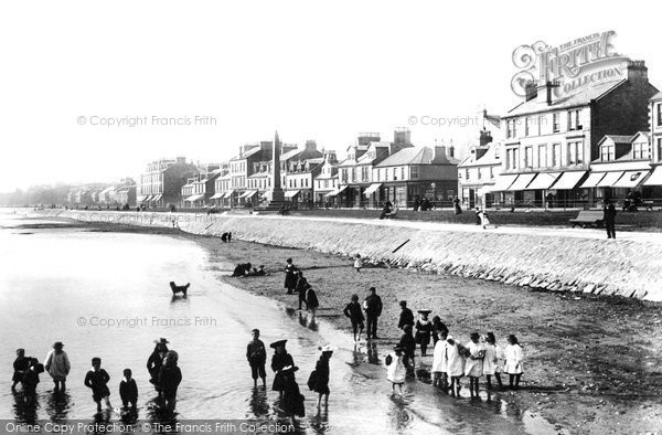 Photo of Helensburgh, On The Beach 1897