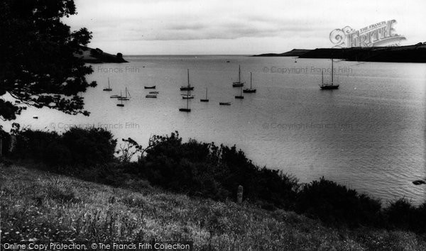 Photo of Helford, Mooorings c.1960