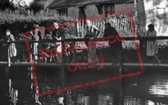 People By The River c.1960, Helford