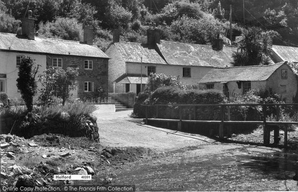 Photo of Helford, The Village 1961