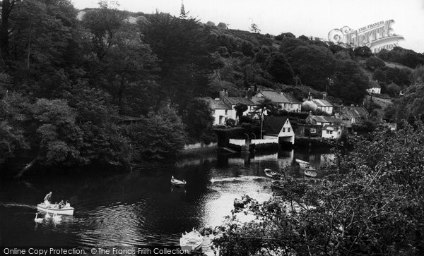 Photo of Helford, The Village c.1960