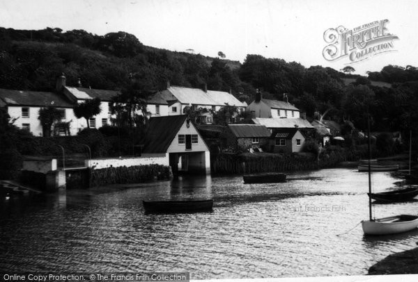 Photo of Helford, View From River c.1950
