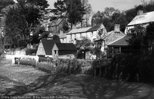 Photo of Helford, View From The Footbridge c.1950