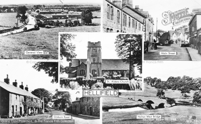 Photo of Hellifield, Composite c.1950