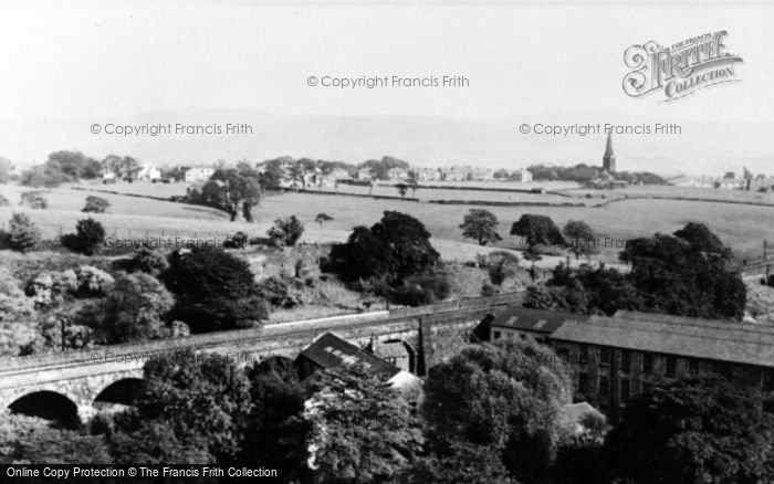 Photo of Helmshore, Higher Mill Viaduct c.1960