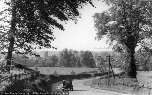 Photo of Helmsley, A Peep Through The Trees c.1950