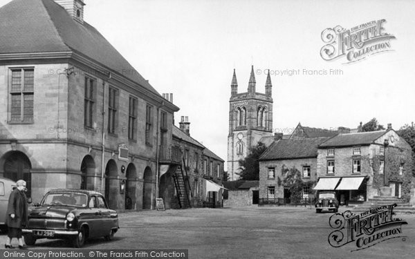 Photo of Helmsley, Market Place And Church c.1955