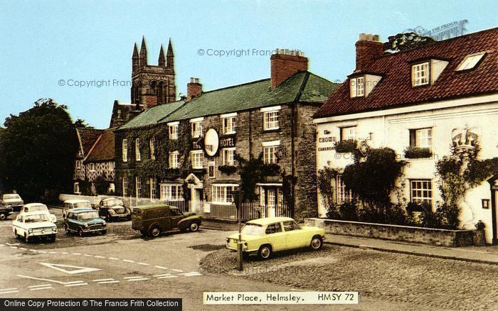 Photo of Helmsley, Market Place c.1965