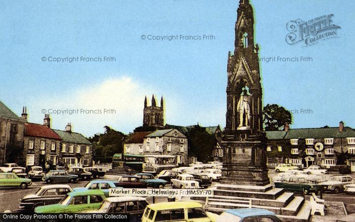 Photo of Helmsley, The Market Place c.1965