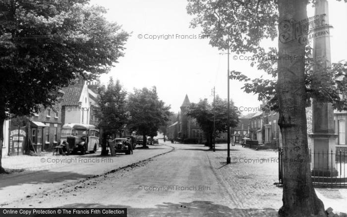 Photo of Helperby, Main Street c.1955
