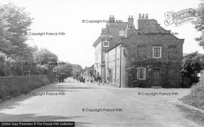Photo of Helperby, Main Street c.1955