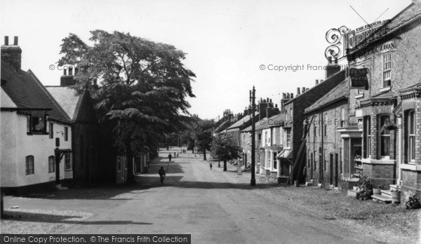 Photo of Helperby, Main Street c.1955