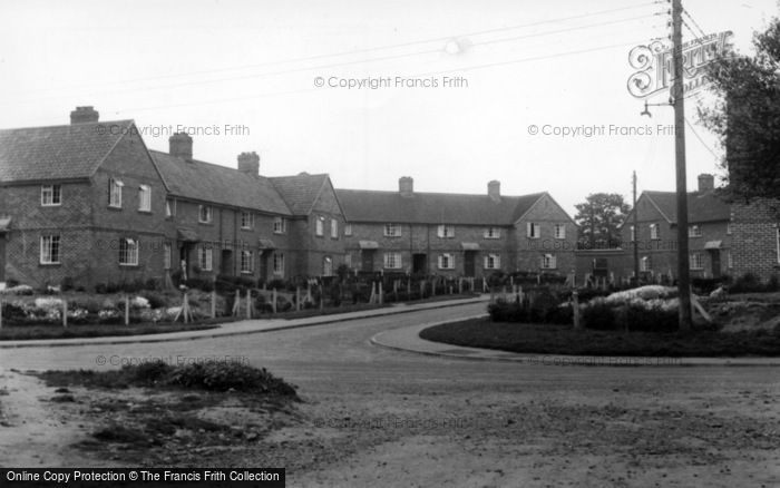 Photo of Helperby, New Estate c.1955