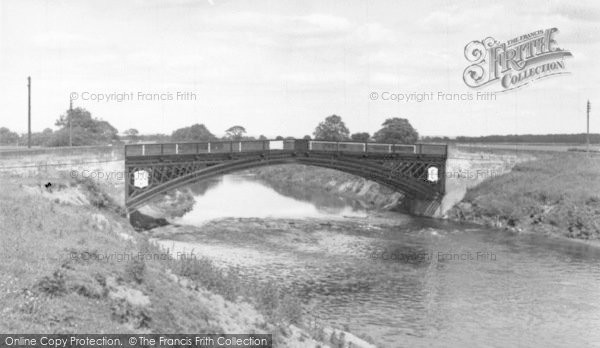 Photo of Helperby, The Bridge c.1955